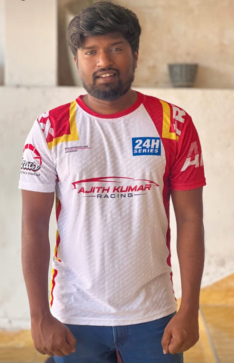 Thala Ajith Racing T-Shirt – Short Sleeve