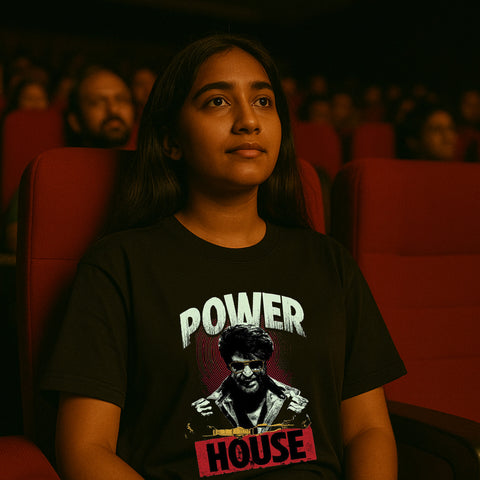 Power House Rajini Coolie  Oversize Tee