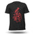 THAMIZHANDA (NEW) - Black Short Sleeve Neck T shirt - TAMILCLOTHING.COM